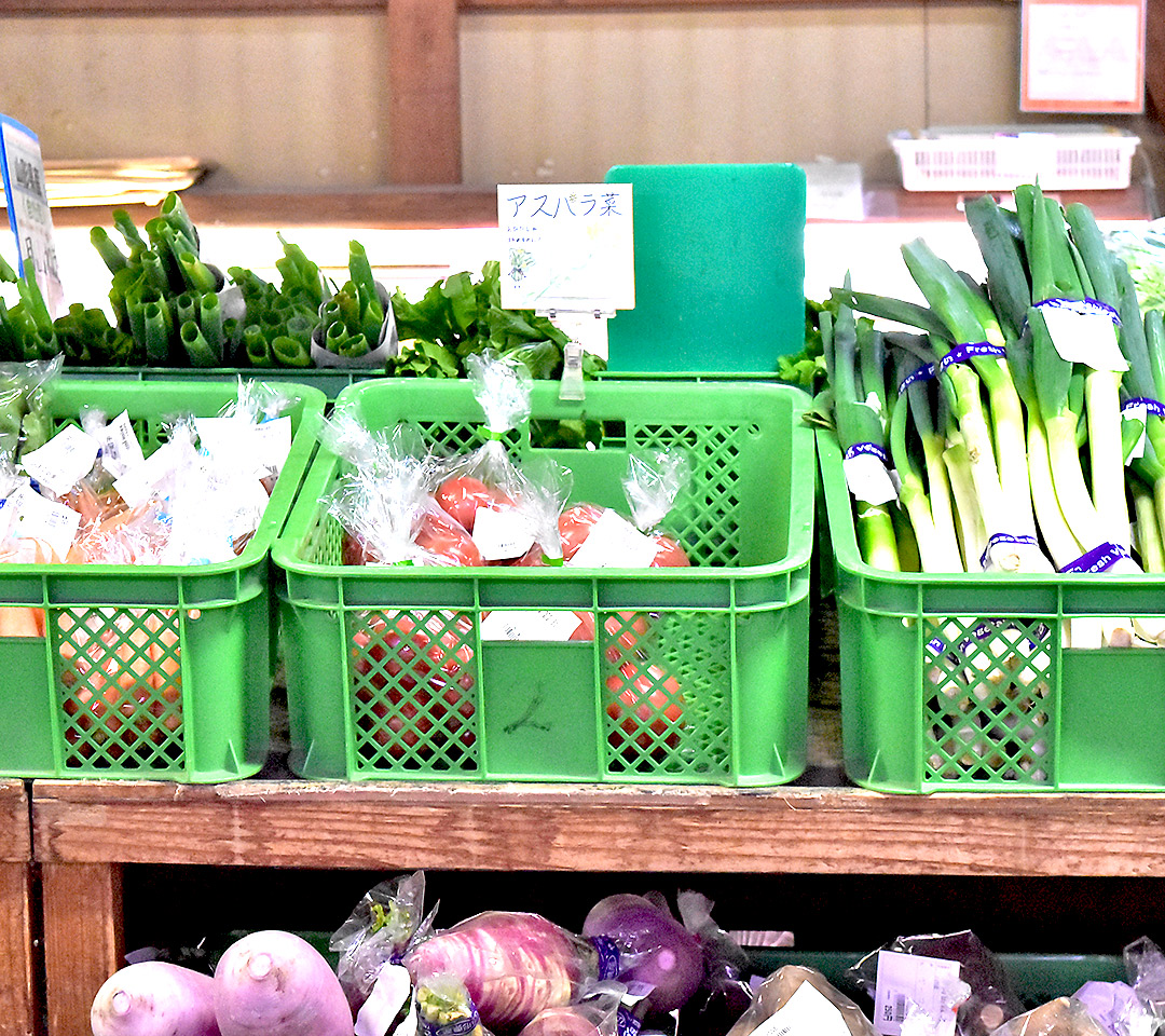 山形市の産直市場で販売している野菜の紹介